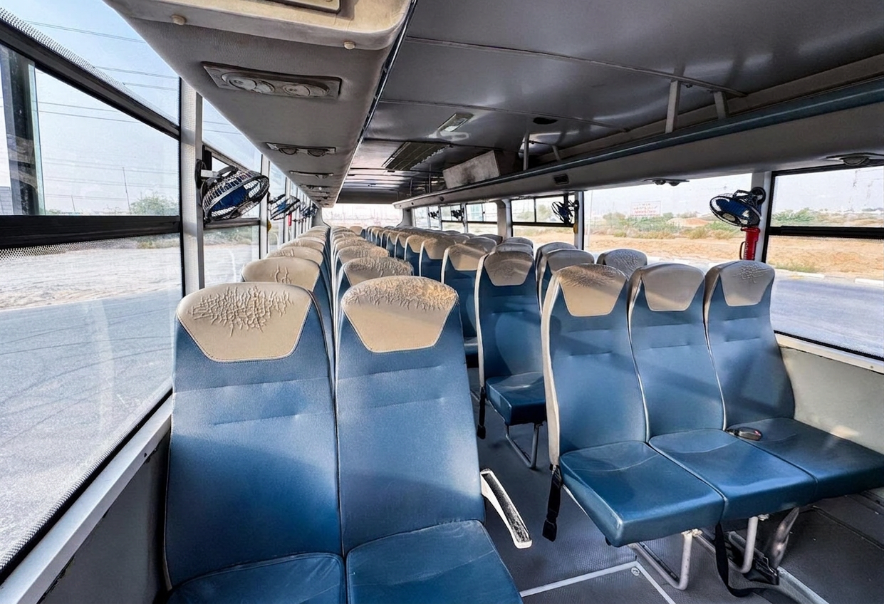 Interior — 60–67 padded seats